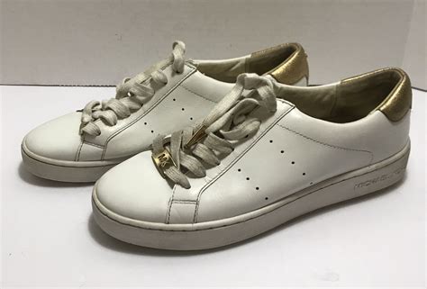 michael michael kors irving leather lace-up sneaker fake